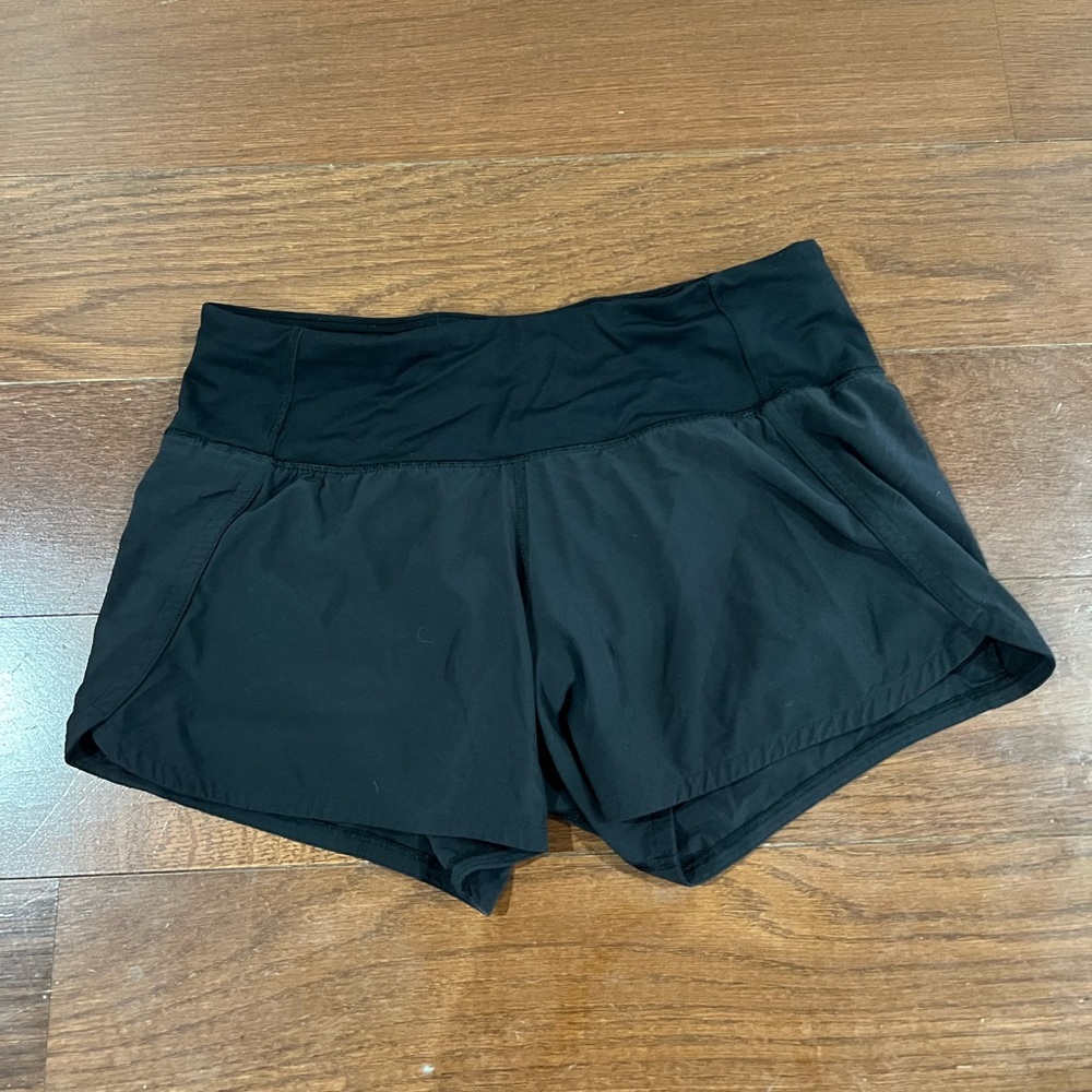 Black lululemon shorts